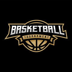 Basketball tournament logo