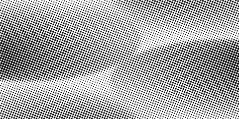 Halftone gradient. Dotted gradient, smooth dots spraying and halftones dot background seamless horizontal geometric pattern vector template set