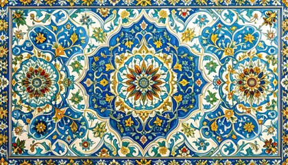 Ornate tilework pattern