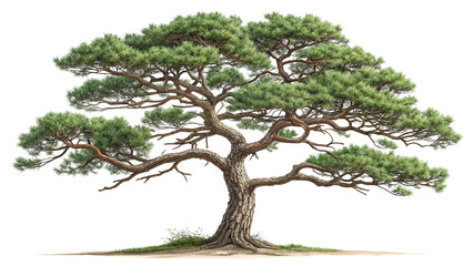 tree isolated on white background