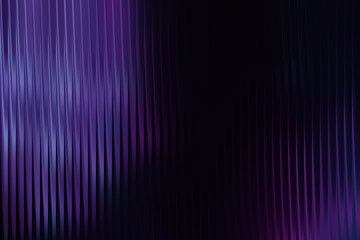 A dark, abstract background featuring vertical lines of vibrant purple and deep black.