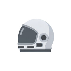 Fototapeta premium A modern astronaut helmet, showcasing the sleek design and advanced technology used in space exploration and travel.