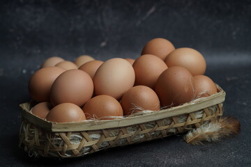 eggs in a basket