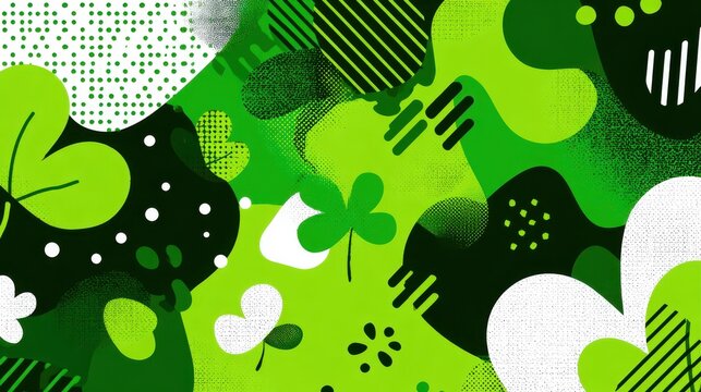 Vibrant and Cheerful St. Patrick's Day Sale Banner Design