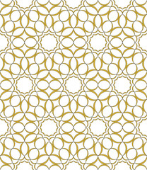 “Seamless Symmetrical Floral Geometric Pattern – Minimalist Modern Design Vector