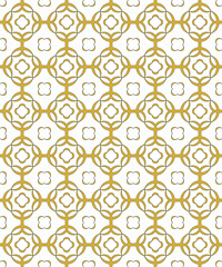 “Seamless Golden-Yellow Circle and Curve Geometric Pattern – Minimalist Modern Design Vector”