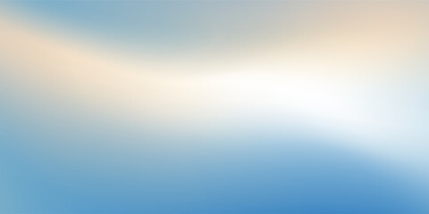 Elegant Light blue, pink color vector banner. Top Pastel gradient sky pattern. vector art