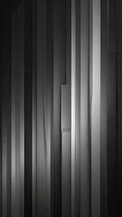Abstract grayscale image of vertical, textured panels