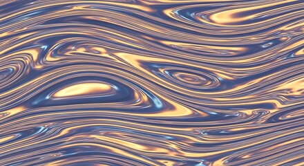 Abstract Liquid Flowing Pattern.