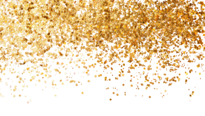 Golden glitter texture, gradient to black