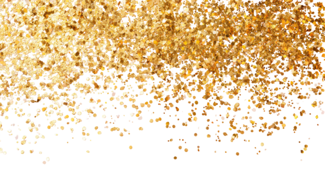 Golden glitter texture, gradient to black