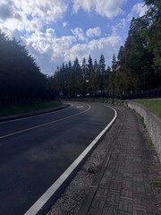 A clear and refreshing day on the streets of Korea