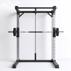 Smith machine home gym power rack weight lifting fitness equipment cage