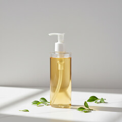 Cleansing Oil Clear Bottle, Oil in a Bottle