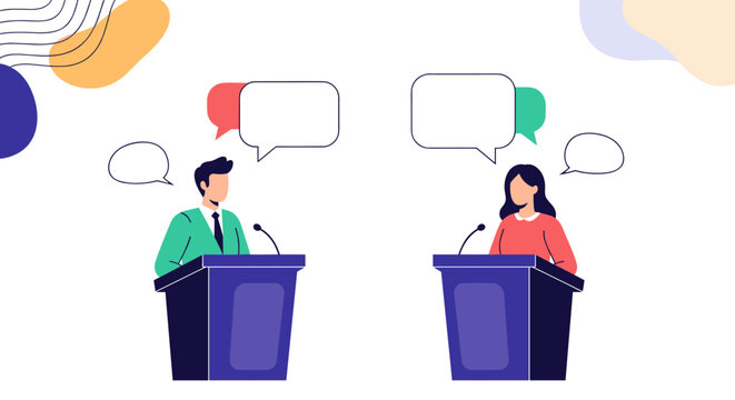 Engaging in public discourse the art of expressing opinions and ideas through debate and discussion