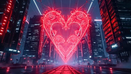 Love Neon Creative Image
