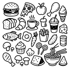 fast food icons
