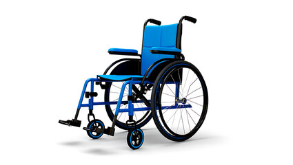 Fototapeta premium Vintage retro medical wheelchair for disabled isolated on white background