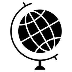 Globalization Glyph Icon