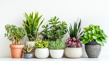 Obraz premium beautiful potted plants, origin from thropical country