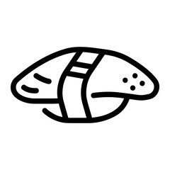 Sushi Roll Line Icon