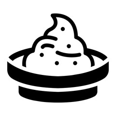 Miso Soup Solid icon