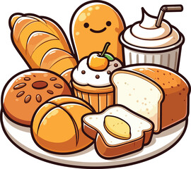 May Cake and Bread