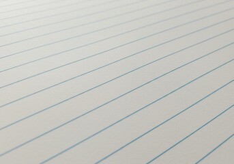 Closeup View of Lined Paper Texture
