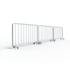 Professional Modular Crowd Control Barriers with Wheels for Event Safety and Public Separation in Modern Venue Management and Marketing Content