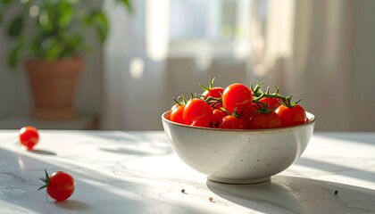 Fresh tomatoes in a bowl (3)