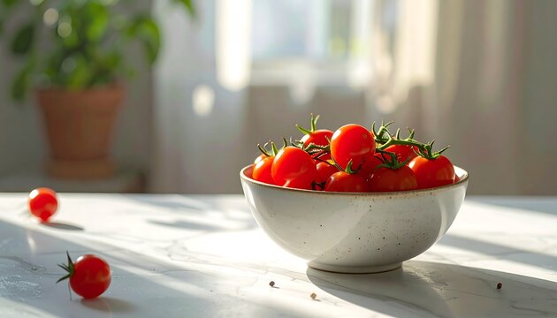 Fresh tomatoes in a bowl (3)