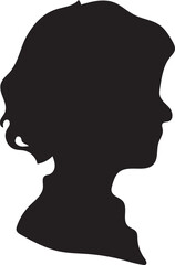 silhouette of a man with hat