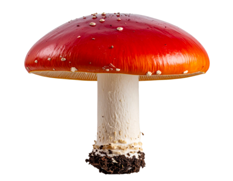 Red Mushroom – Minimal Studio Composition