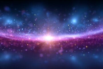 Obraz premium Abstract space background with stars and nebula