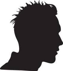  minimal silhouette of a man