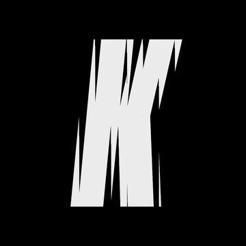 Sliced Glass Grey Jagged Animation Loop