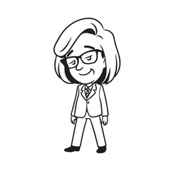 Green pastel stripes curve line abstract background with soft modern minimalist design