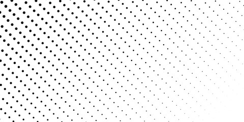 Basic halftone dots effect in black and white color. Halftone effect. Dot halftone. Black white halftone.Background with monochrome dotted texture.