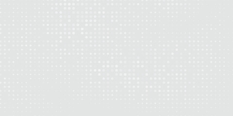 Dot white gray wave light technology texture background. Abstract big data digital concept modern white and grey dots halftone grid modern