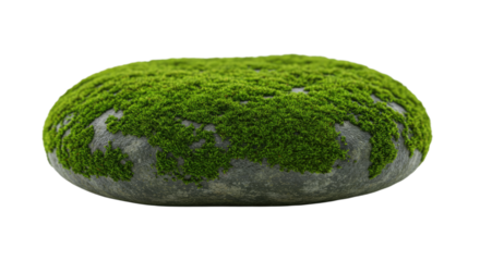 Artificial moss rock garden decoration 1.