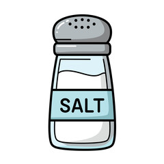 salt, shaker, icon, vector, seasoning, container, spice, kitchen, cooking, food, condiment, bottle, illustration, graphic, design, outline, clipart, ingredient, flavor, crystal, sprinkle, tableware, c