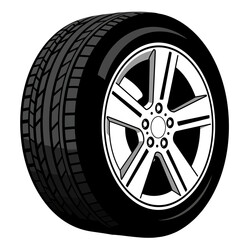 tire, wheel, icon, vector, rim, car, vehicle, auto, transportation, rubber, silhouette, outline, graphic, design, illustration, automotive, traction, tread, black, round, tool, part, motion, garage, s