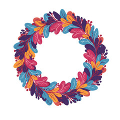 Obraz premium A unique Christmas icon of Mistletoe with an isolated background. 
