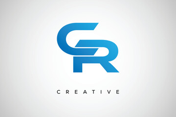 CR Creative Monogram Letter mark Logo – Modern Branding Design & Business Identity