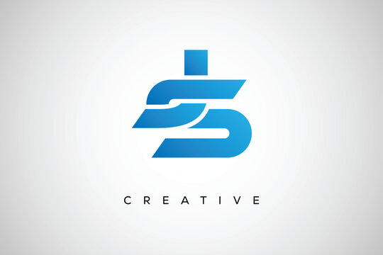 JS Creative Monogram Letter mark Logo &ndash; Modern Branding Design & Business Identity