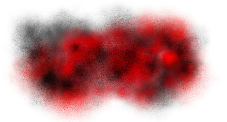 Dramatic Red Smoke and Ash Blast for Cinematic Design