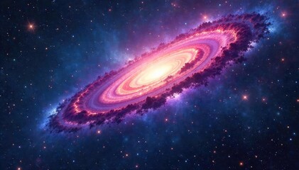 Vast, swirling nebulae paint a breathtaking cosmic landscape Distant galaxies shimmer, a testament to the infinite expanse of the cosmos Explore the mysteries of deep space , quasar, red shift