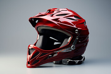 Obraz premium Sports helmet isolated on white background