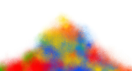Colorful Festival Powder Blast elemet