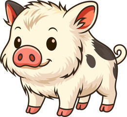 Chibi Piglet - 01 for Farm Animal Set